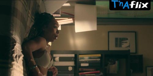 Logan Browning Underwear Scene  in Dear White People