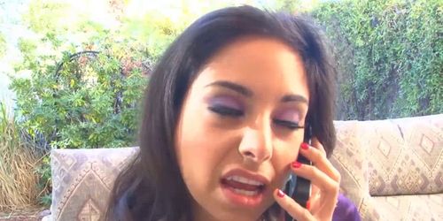 Teen Babe Takes Advantage When Step Bro Is Down