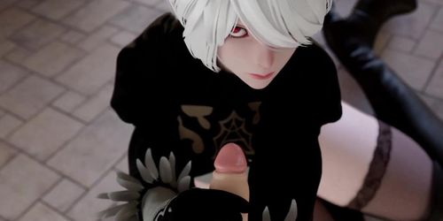 Nier Automata - Hot Yorha 2B - Part 17