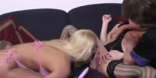 Sintia Stone - Dutch Blonde Lesbian Dildo