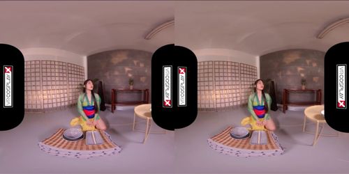 Mulan XXX Cosplay VR Sex - Fuck Mulan's Pussy Deep in Virtual Reality!