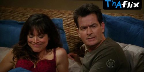 Liz Vassey Underwear Scene  in Two And A Half Men