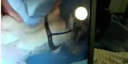 Babe Watching Her Own Porn - video 1