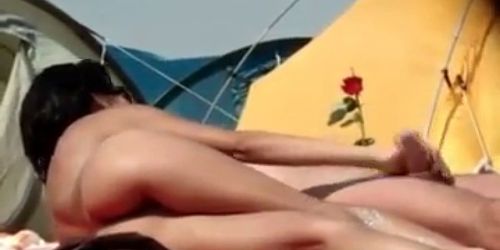 Handjob At The Beach