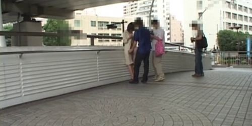 ZENRA | SUBTITLED JAPANESE AV - Subtitled extreme Japanese public nudity vibrator play