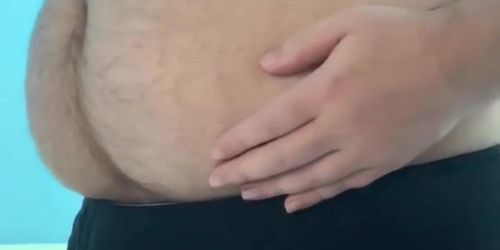 Stinking Burps porn video – Belly play and burps