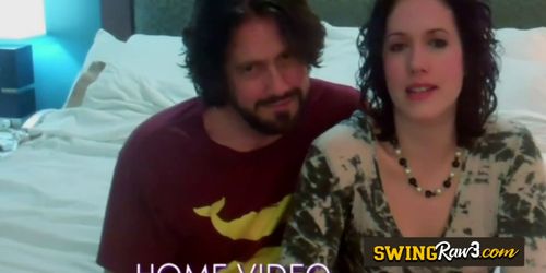 These hot american partners take a vacation solely for the purpose of having some intimate moments