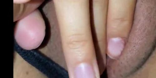 Close Up Gf Makes Herself Cum