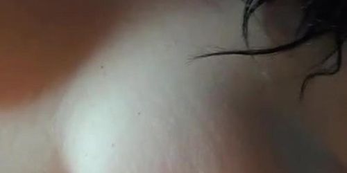 Using a vibrator on my nipples until I cum