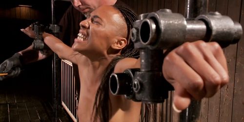 Ebony slaves are made to fuck with gag (Nyrobi Knight, Niki , Nikki Darling, Daisy Ducati, Niki Dominick, Nyrobi Knights)