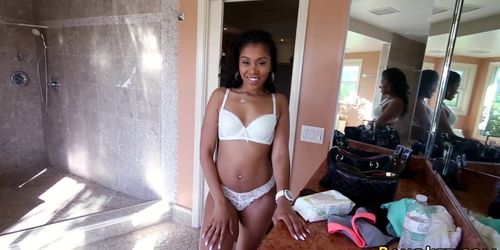 Ebony teen pov fucks 