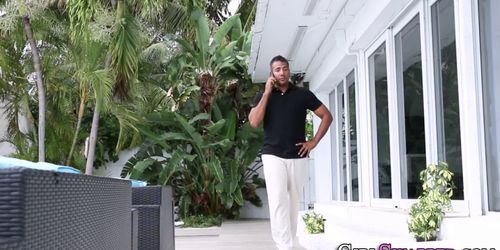 Black teens fuck stepdads - video 1