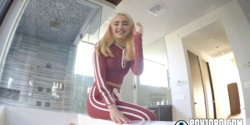 Blonde Teen Fucked Hard in Pov
