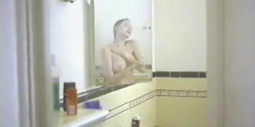 Angelina Jolie Under The Shower