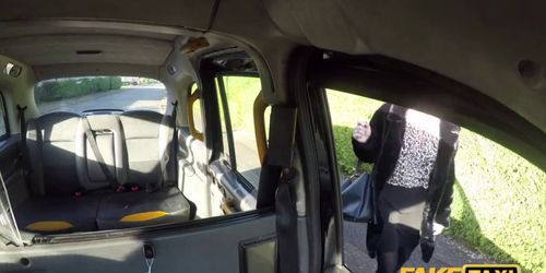 Fake Taxi Horny British blonde MILF swaps shops for dick