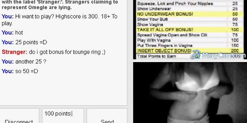 Omegle point game part1
