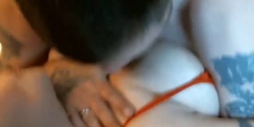 Hot Tattooed Couple Fucking All Night