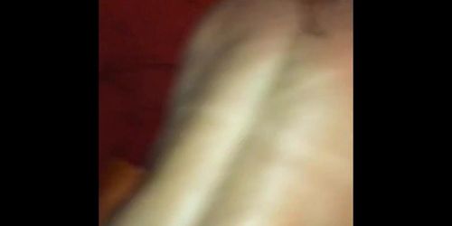 fit wife showing off for hubby