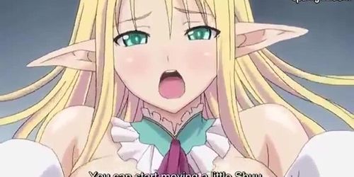 Lesbian Anime Elf Girl Nude - Cute hentai elf gets her wet cunt fucked rough - Tnaflix.com