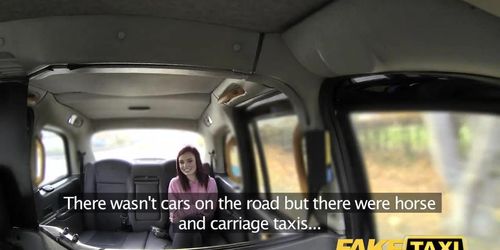 Fake Taxi American redheads tight asshole fucked by dirty driver (John Stagliano, Chloe Carter)