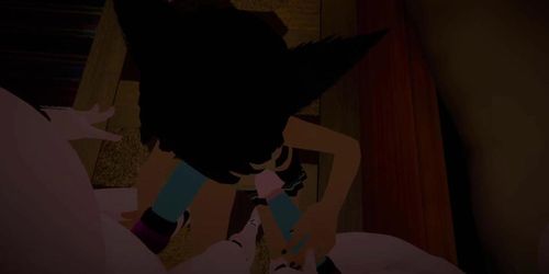 POV blowing my futa friends (w music)