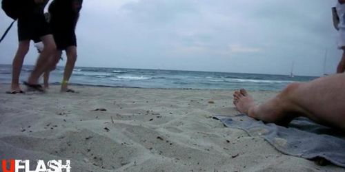 Public Beach Dickflash 2