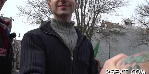 Dude gives tour of amsterdam - video 7