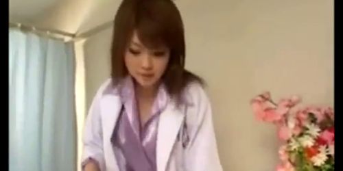 Horny japanese nurse