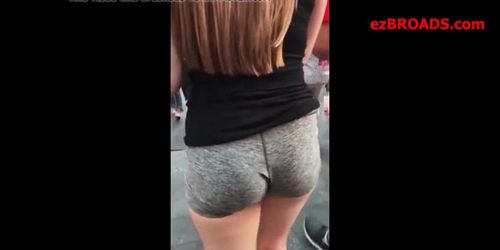 ezBROADS?.?com - Hot Redhead Candid Booty in New York