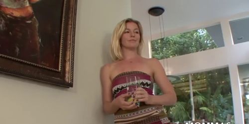 Lesbian stepmother fingered (Shae Snow)