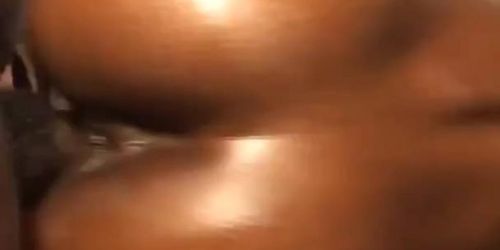 Skinny Ebony Taking Long Black Dick