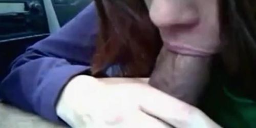 She swallowed it all in his car