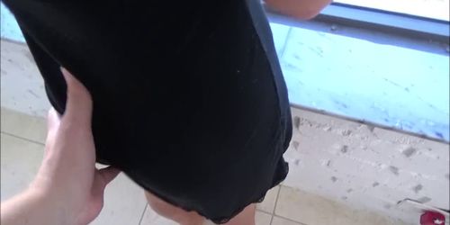 Fucking Petite Teen Escort while my Wife is out Shopping - Avery Moon