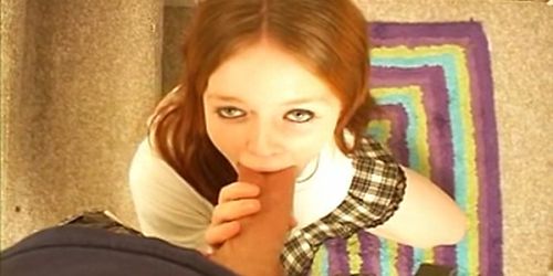 skinny petite redhead fucked by a big big cock