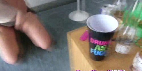 Real party teens flash