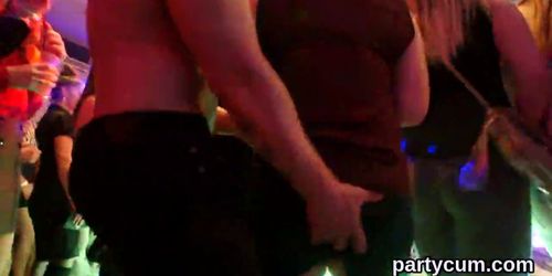 Foxy teens get entirely crazy and nude at hardcore party