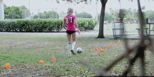 Spying On Hot Soccer Teen Girls