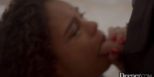 Deeper. Gorgeous Scarlit gets handcuffed and fucked rough