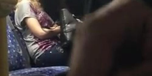 Flash Blonde On Bus