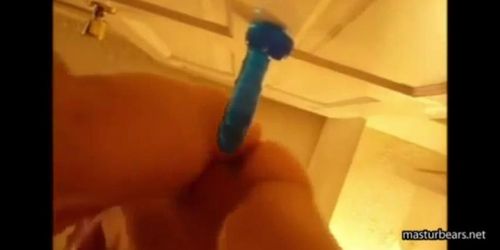 wall dildo squirt