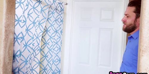 Horny wife Sarah Vandella Double fucked Timing 