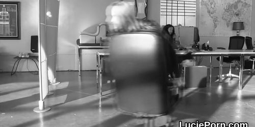 Amateur lezzie sweeties get their slim kitties licked and shagged