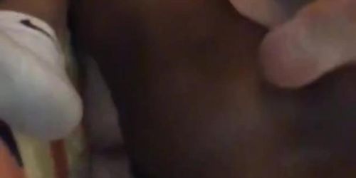 Slut wife with 2 black guys