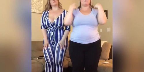 bbw pawg dancing