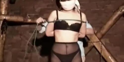 BONDASHA-JAPANESE WOMEN BOUND AND MASSIVELY MULTI LAYERER GAGGED 01