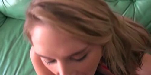 Hot Blonde Ex Girlfriend Sucking Dick And Fucked Missionary