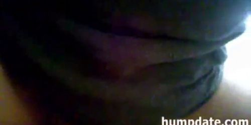 Boyfriend films girlfriend riding his cock