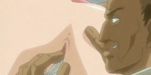 Hentai man slides his stuff in cunt