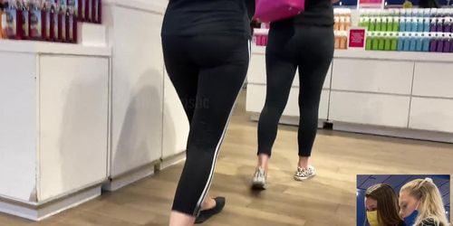 Beauties shopping for smells  Candid 4k