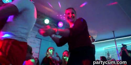 Unusual teens get entirely crazy and nude at hardcore party - video 1